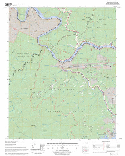 Tapoco, NC - TN FSTopo Legacy Preview 1