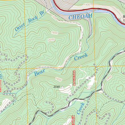 Tapoco, NC - TN FSTopo Legacy Preview 2