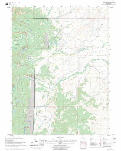 Teal Lake, CO FSTopo Legacy Preview 1