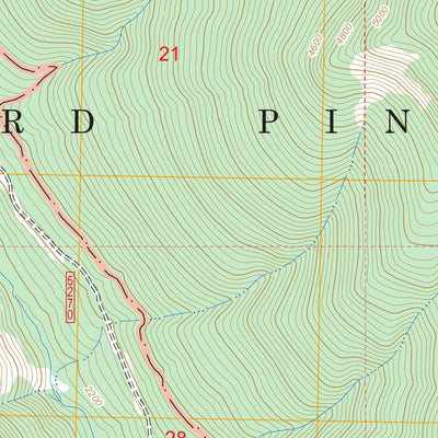 Tatoosh Lakes, WA FSTopo Legacy Preview 2