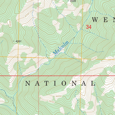 Teanaway Butte, WA FSTopo Legacy Preview 3