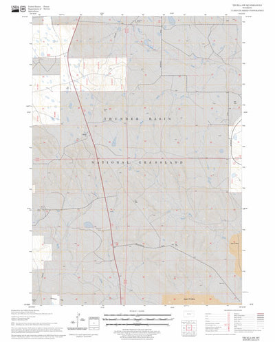 Teckla SW, WY FSTopo Legacy Preview 1