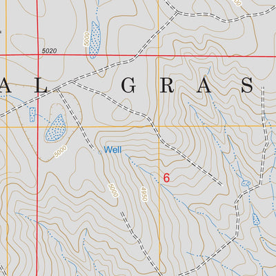 Teckla SW, WY FSTopo Legacy Preview 2