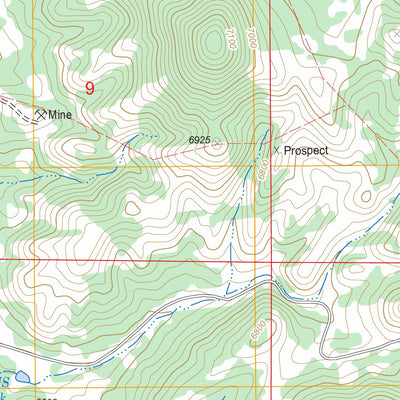Tecolote Peak, NM FSTopo Legacy Preview 2