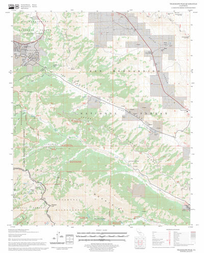 Telegraph Peak, CA FSTopo Legacy Preview 1
