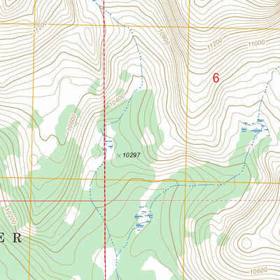 Temple Peak, WY FSTopo Legacy Preview 2
