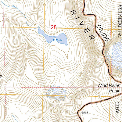 Temple Peak, WY FSTopo Legacy Preview 3
