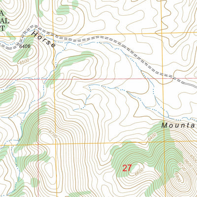 Tenmile Hill, NM FSTopo Legacy Preview 3