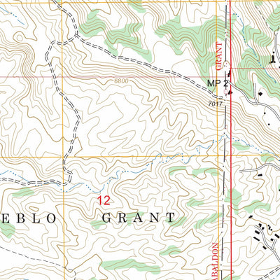 Tesuque, NM FSTopo Legacy Preview 2