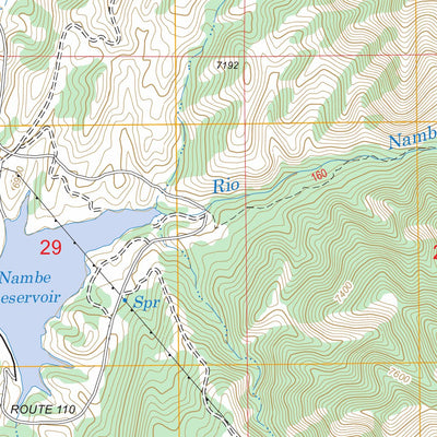 Tesuque, NM FSTopo Legacy Preview 3