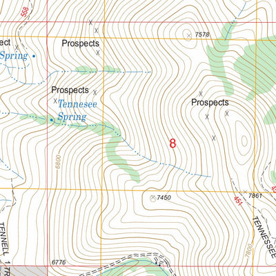 Tennessee Mountain, NV FSTopo Legacy Preview 2