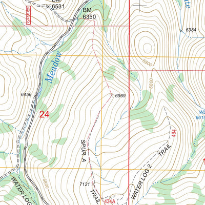 Tennessee Mountain, NV FSTopo Legacy Preview 3