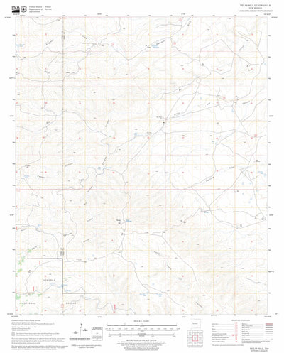 Texas Hill, NM FSTopo Legacy Preview 1