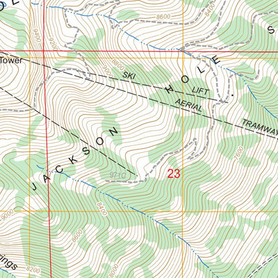 Teton Village, WY FSTopo Legacy Preview 3