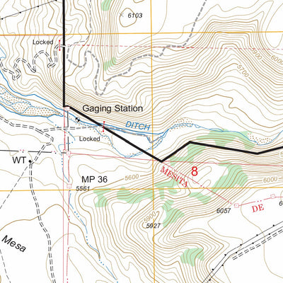Tetilla Peak, NM FSTopo Legacy Preview 3