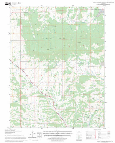 Thirtynine Mile Mountain, CO FSTopo Legacy Preview 1