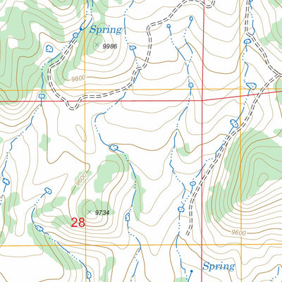 Thirtynine Mile Mountain, CO FSTopo Legacy Preview 2
