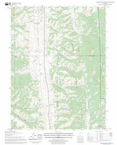 Thirteenmile Creek, CO FSTopo Legacy Preview 1