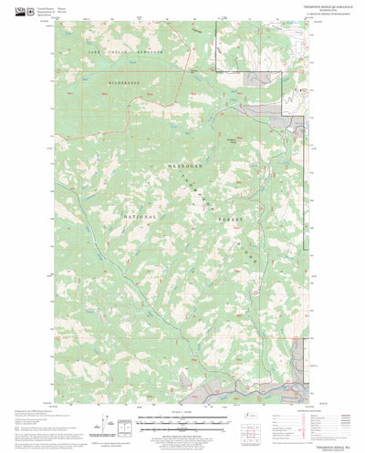 Thompson Ridge, WA FSTopo Legacy Preview 1