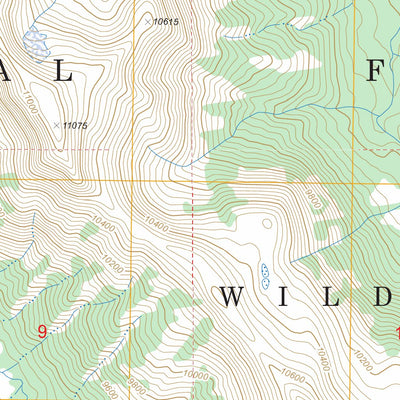 Thorofare Plateau, WY FSTopo Legacy Preview 2