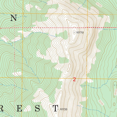 Thorofare Plateau, WY FSTopo Legacy Preview 3