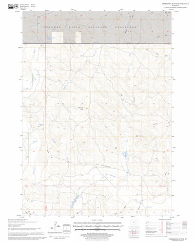 Threemile Butte, WY FSTopo Legacy Preview 1