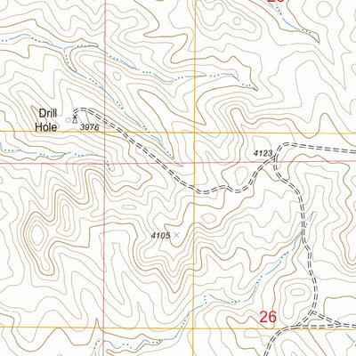 Threemile Butte, WY FSTopo Legacy Preview 3