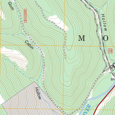 Thornwood, WV - VA FSTopo Legacy Preview 3