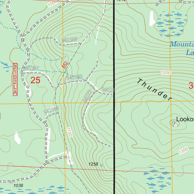 Thunder Mountain, WI FSTopo Legacy Preview 2