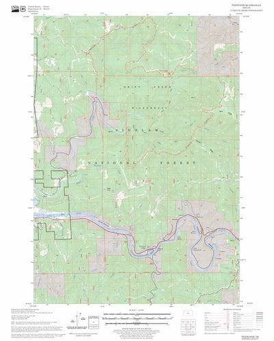 Tidewater, OR FSTopo Legacy Preview 1