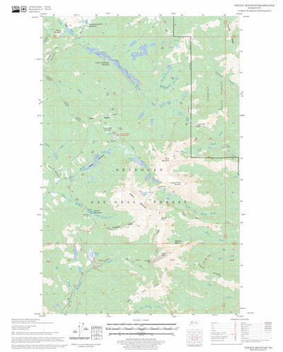 Tiffany Mountain, WA FSTopo Legacy Preview 1