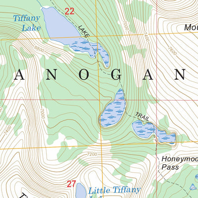 Tiffany Mountain, WA FSTopo Legacy Preview 2