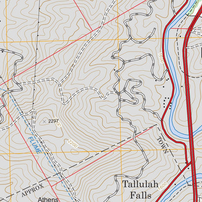 Tiger, GA FSTopo Legacy Preview 3