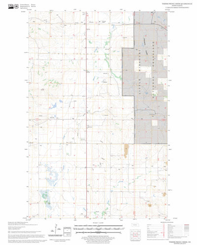 Timber Prong Creek, ND FSTopo Legacy Preview 1