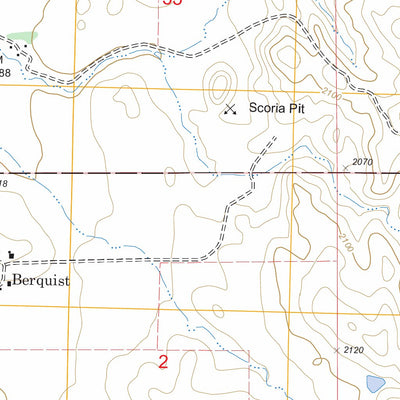 Timber Prong Creek, ND FSTopo Legacy Preview 2