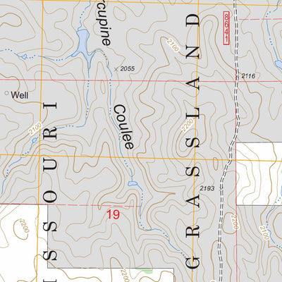 Timber Prong Creek, ND FSTopo Legacy Preview 3