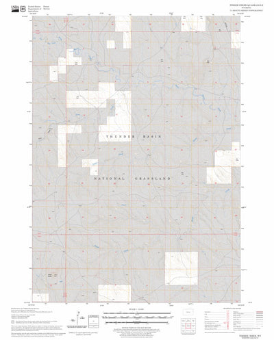 Timber Creek, WY FSTopo Legacy Preview 1