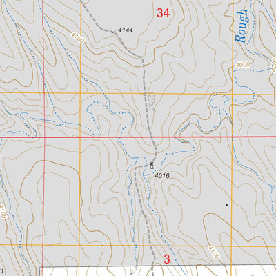 Timber Creek, WY FSTopo Legacy Preview 3