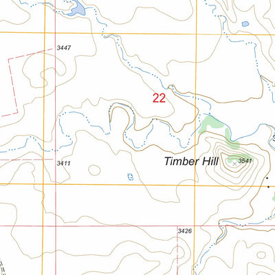 Timber Hill, MT FSTopo Legacy Preview 2