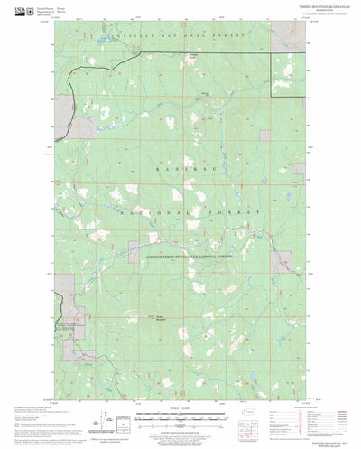 Timber Mountain, WA FSTopo Legacy Preview 1