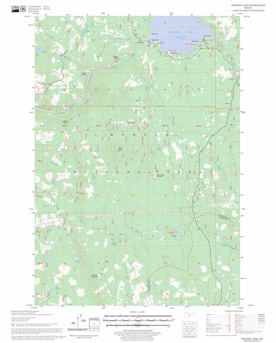 Timothy Lake, OR FSTopo Legacy Preview 1