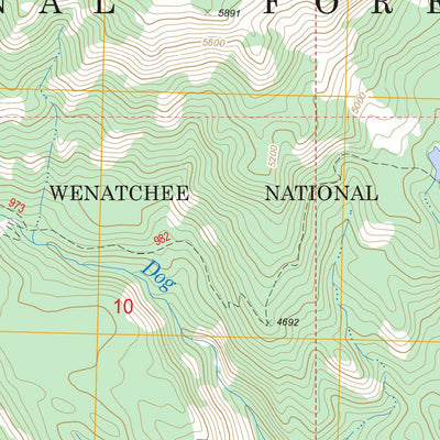 Timberwolf Mountain, WA FSTopo Legacy Preview 2