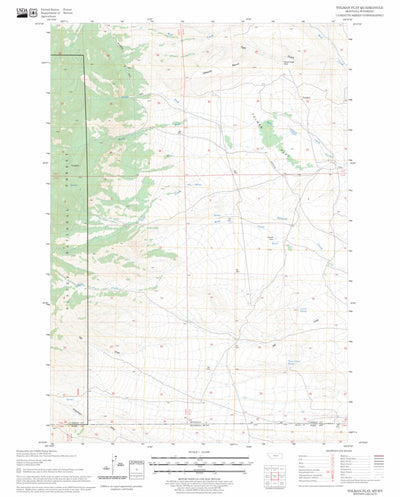 Tolman Flat, MT - WY FSTopo Legacy Preview 1