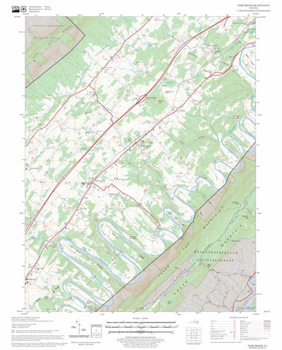 Toms Brook, VA FSTopo Legacy Preview 1