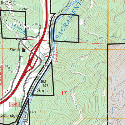 Tombstone Mountain, CA FSTopo Legacy Preview 3