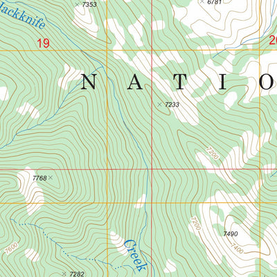 Tincup Mountain, ID FSTopo Legacy Preview 3