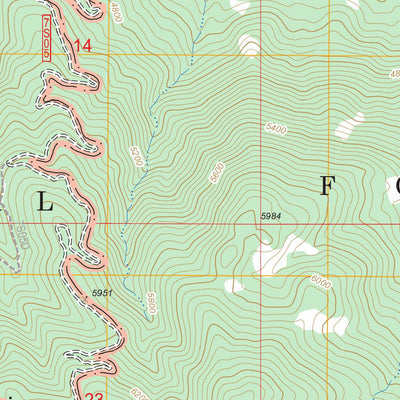 Toro Peak, CA FSTopo Legacy Preview 2