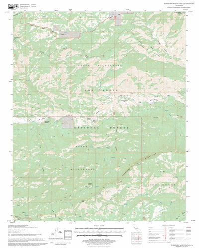Topatopa Mountains, CA FSTopo Legacy Preview 1