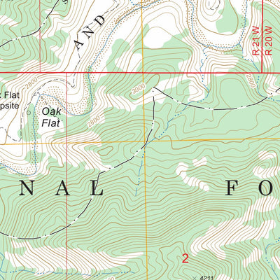 Topatopa Mountains, CA FSTopo Legacy Preview 2