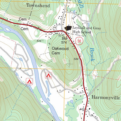 Townshend, VT FSTopo Legacy Preview 3